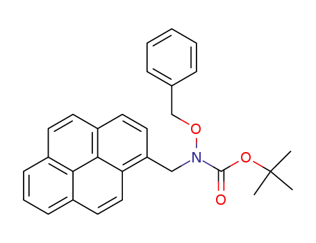 O-benzyl-N-(tert-butoxycarbonyl)-N-(1-pyrenyl)hydroxylamine