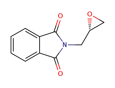 Molecular Structure of 161596-47-0 ((S)-(+)-GLYCIDYL PHTHALIMIDE)