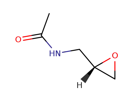 Molecular Structure of 183805-10-9 ((S)-(+)-N-(oxiranylMethyl)acetaMide)