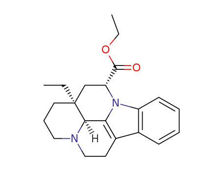 Molecular Structure of 57327-92-1 ((-)-DihydroapovincaMinic Acid Ethyl Ester)