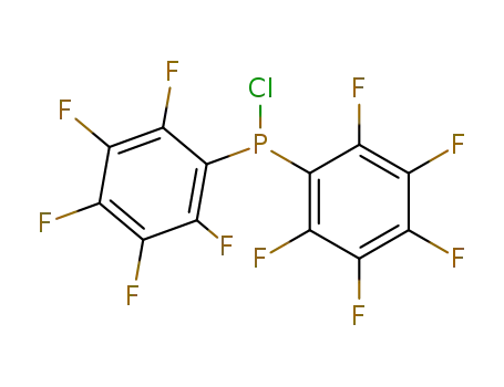 Molecular Structure of 5032-90-6 (Di-(pentafluorophenyl)phosphinchlorid)