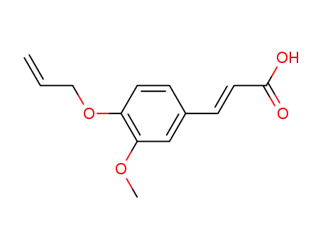 (E)-3-(4-(allyloxy)-3-methoxyphenyl)acrylic acid