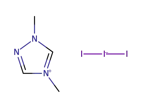 1,4-dimethyl-1,2,4-triazolium triiodide