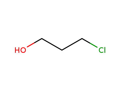 Molecular Structure of 627-30-5 (3-Chloro-1-propanol)