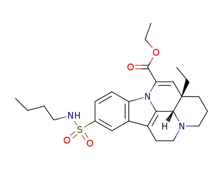 (11aS,11bS)-7-Butylsulfamoyl-11a-ethyl-2,3,4,5,11a,11b-hexahydro-1H-3a,9b-diaza-benzo[cd]fluoranthene-10-carboxylic acid ethyl ester