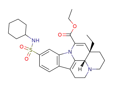 (11aS,11bS)-8-Cyclohexylsulfamoyl-11a-ethyl-2,3,4,5,11a,11b-hexahydro-1H-3a,9b-diaza-benzo[cd]fluoranthene-10-carboxylic acid ethyl ester