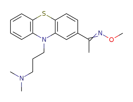 1-[10-(3-Dimethylamino-propyl)-10H-phenothiazin-2-yl]-ethanone O-methyl-oxime