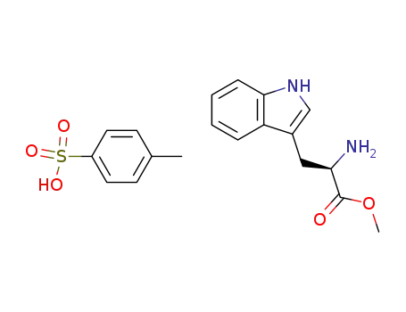 (R)-2-Amino-3-(1H-indol-3-yl)-propionic acid methyl ester; compound with toluene-4-sulfonic acid