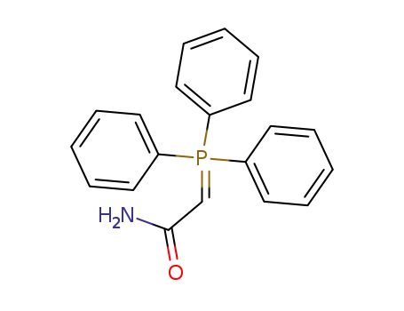 Molecular Structure of 38821-11-3 ((Triphenylphosphoranylidene)acetamide)