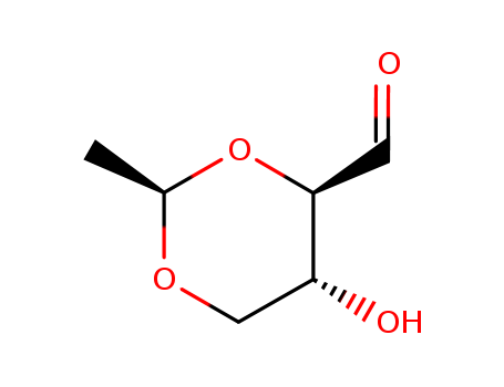 1,3-Dioxane-4-carboxaldehyde, 5-hydroxy-2-methyl-, (2R,4R,5R)-