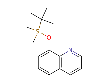 Molecular Structure of 222713-64-6 (Quinoline, 8-[[(1,1-dimethylethyl)dimethylsilyl]oxy]-)