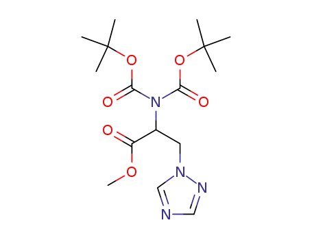 Boc-Ala[N-Boc-β-(1,2,4-triazol-1-yl)]-OMe