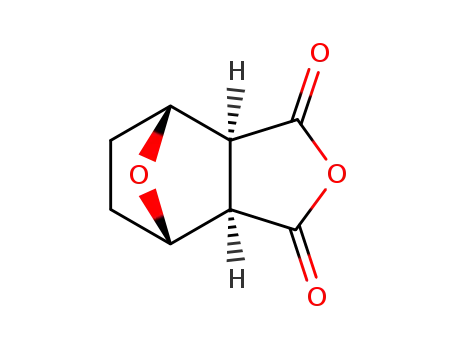 Molecular Structure of 29745-04-8 (EXO-7-OXABICYCLO[2.2.1]HEPTANE-2,3-DICARBOXYLIC ANHYDRIDE)