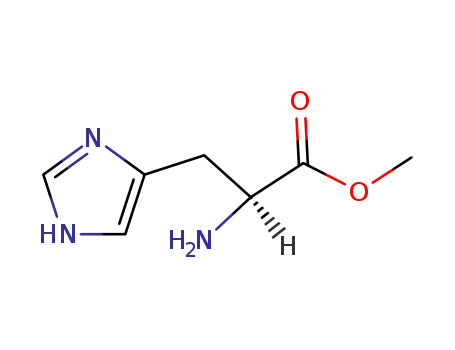 Molecular Structure of 1499-46-3 (methyl L-histidinate)