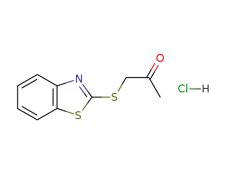 2-acetonylthiobenzimidazole hydrochloride