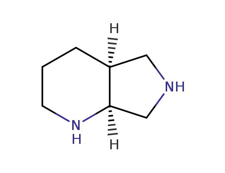Molecular Structure of 151213-40-0 (CIS-OCTAHYDROPYRROLO[3,4-B]PYRIDINE)