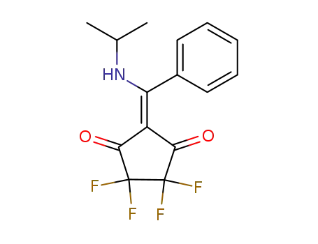 1'-Isopropylamino-1'-phenyl-1-methylene-3,3,4,4-tetrafluorocyclopentan-2,5-dione