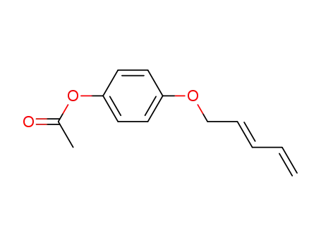 Acetic acid 4-[((E)-penta-2,4-dienyl)oxy]-phenyl ester