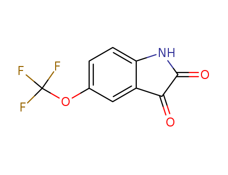5-(trifluoromethoxy)-2,3-dihydro-1H-indole-2,3-dione - 95%