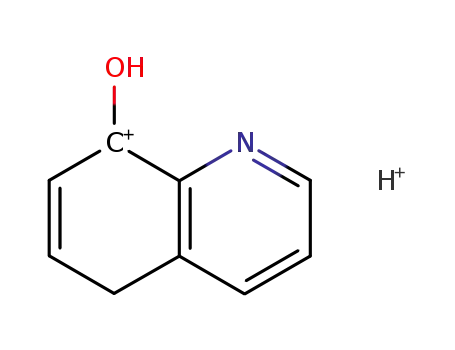 5-azonia-4-hydroxy-1H+-napthalenium ion