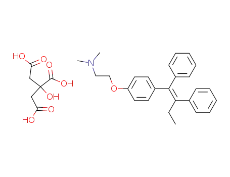 (Z)-2-(4-(1,2-diphenylbut-1-enyl)phenoxy)-N,N-dimethylethylamine citrate