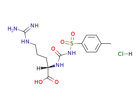 α-4-toluenesulfonylureido-L-arginine hydrochloride