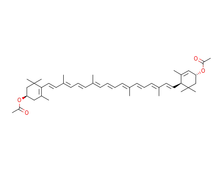 (all-E,3R,3'R,6'R)-β,ε-carotene-3,3'-diol 3,3'-diacetate