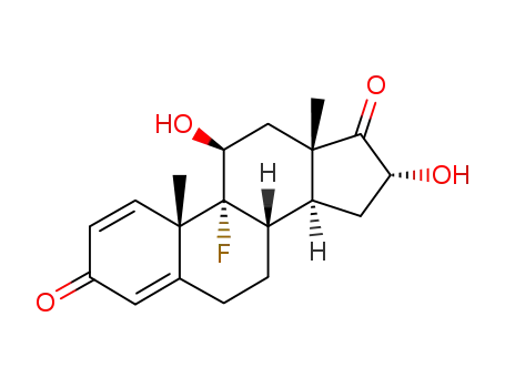 9α-fluoro-11β,16α-dihydroxyandrosta-1,4-diene-3,17-dione