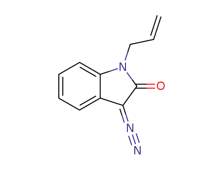 1-allyl-3-diazo-1,3-dihydro-2H-indol-2-one