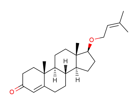 17β-(3-methyl-2-butenyloxy)androst-4-en-3-one