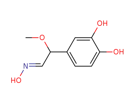 (E)-2-(3,4-dihydroxyphenyl)-2-methoxyethanaloxime
