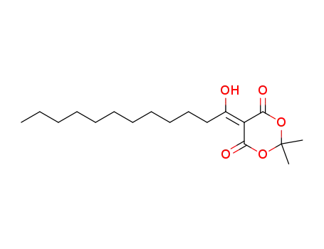 5-(1-hydroxydodecylidene)-2,2-dimethyl-1,3-dioxane-4,6-dione