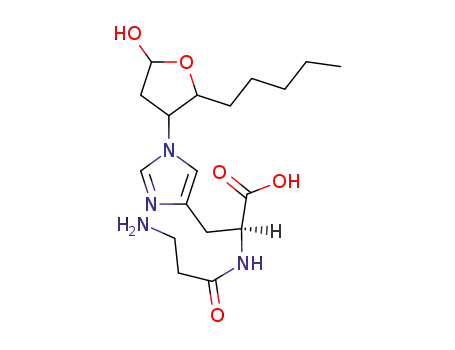 N-(2-hydroxy-5-pentyltetrahydrofuran-yl)carnosine