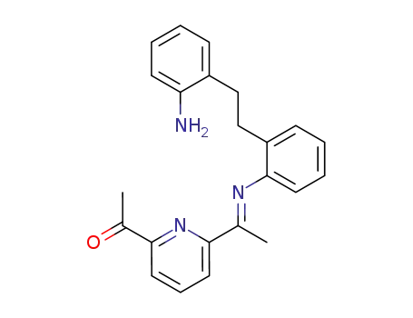 1-[6-(1-{(E)-2-[2-(2-Amino-phenyl)-ethyl]-phenylimino}-ethyl)-pyridin-2-yl]-ethanone
