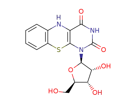 1,5-dihydro-1-β-D-ribosyl-2H-pyrimido[4,5-b][1,4]benzothiadine-2,4(3H)-dione