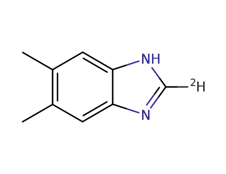 5,6-dimethylbenzimidazole-2-d