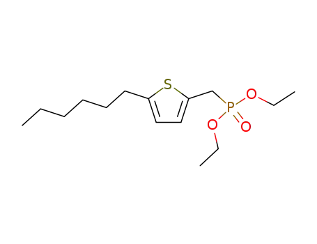 diethyl (5-hexylthiophen-2-yl)methylphosphonate