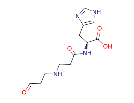 3-(1H-imidazol-4-yl)-2-[3-(3-oxo-propylamino)-propionylamino]-propionic acid