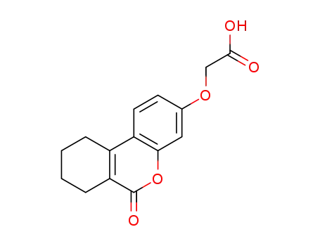 2-[(7,8,9,10-tetrahydro-6-oxo-6H-dibenzo[b,d]pyran-3-yl)oxy]acetic acid