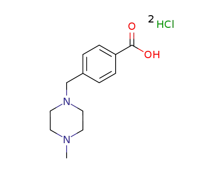 4-((4-methylpiperazin-1-yl)methyl)benzoic acid dihydrochloride