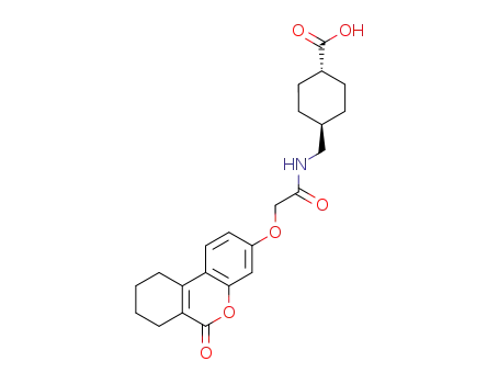N-[2-[(7,8,9,10-tetrahydro-6-oxo-6H-dibenzo[b,d]pyran-3-yl)oxy]acetyl]-trans-4-aminomethylcyclohexanecarboxylic acid