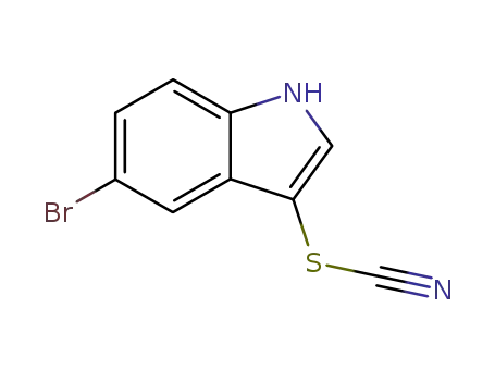 5-bromo-3-thiocyanatoindole