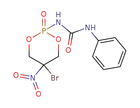 1-(5-bromo-5-nitro-2-oxo-2λ5-[1,3,2]dioxaphosphinan-2-yl)-3-phenyl-urea