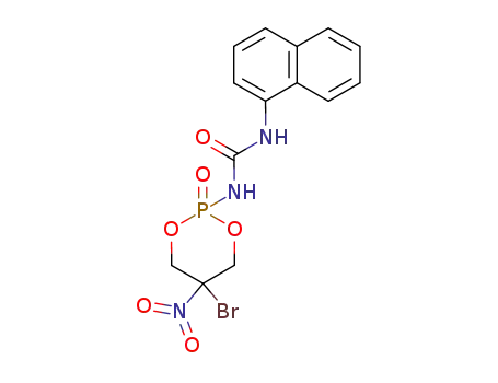 1-(5-bromo-5-nitro-2-oxo-2λ5-[1,3,2]dioxaphosphinan-2-yl)-3-naphthalen-1-yl-urea