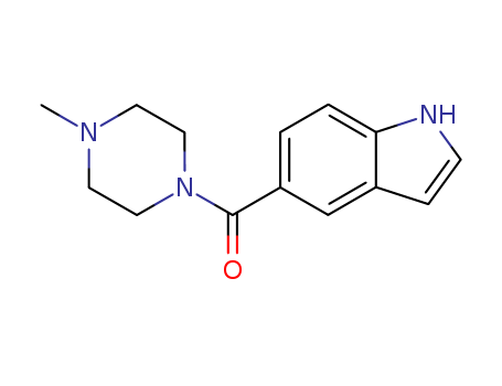 Piperazine, 1-(1H-indol-5-ylcarbonyl)-4-methyl-