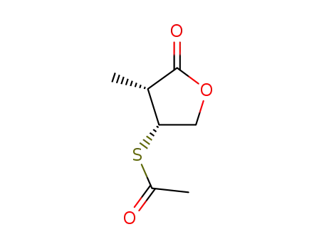 cis-4-acetylthio-3-methyl-4,5-dihydro-2(3H)-furanone