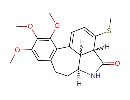 (5aS)-9,10,11-trimethoxy-3-methylsulfanyl-(3aξ,5ar,11cξ)-3a,5,5a,6,7,11c-hexahydro-benzo[4,5]cyclohePt[1,2,3-cd]isoindol-4-one