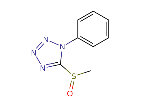 5-(methylsulfinyl)-1-phenyl-1H-tetrazole