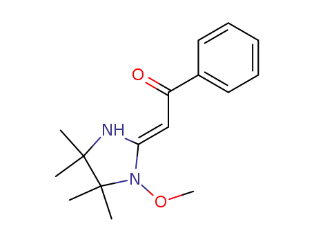 2-(1-methoxy-4,4,5,5-tetramethylimidazolidin-2-ylidene)-1-phenylethanone