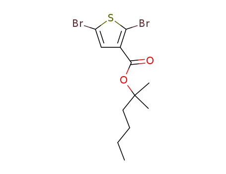 2-methyl-2-hexyl 2,5-dibromothiophene-3-carboxylate